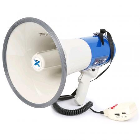 Vexus MEG060 60W megafoon met sirene en USB/SD