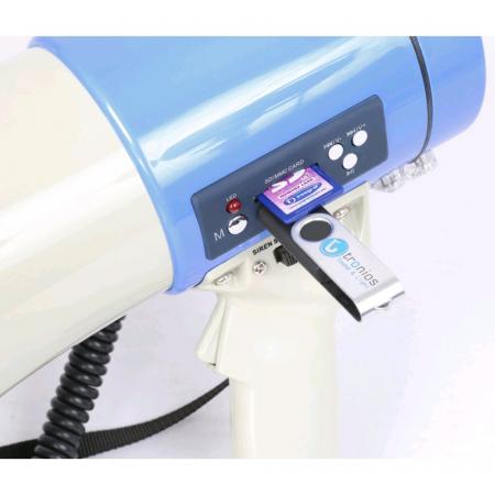 Vexus MEG060 60W megafoon met sirene en USB/SD