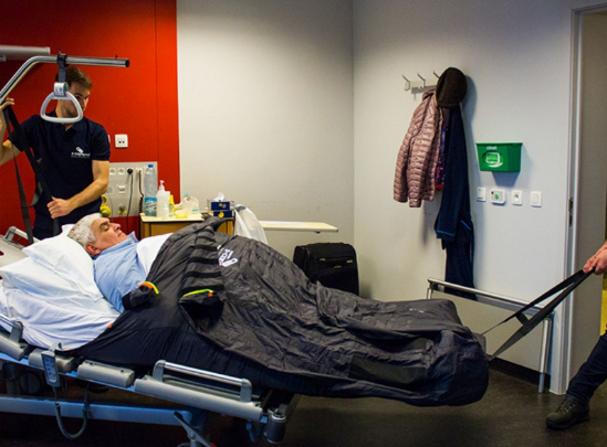 S-cape pod evacuatiedoek (Bariatric model - 300kg)